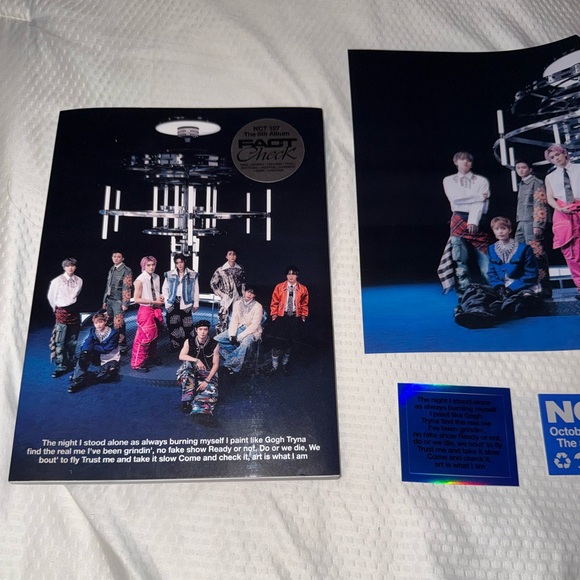 NCT 127 - Fact Check 5th Full Album bundle - Picture 6 of 7